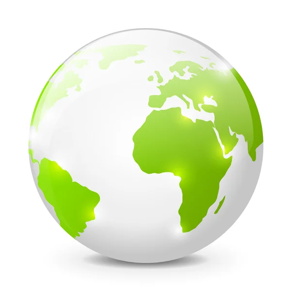 Earth globe — Stock Vector