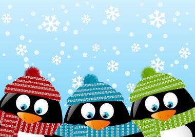 sevimli penguenler