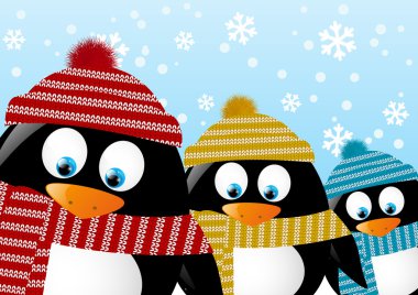 sevimli penguenler