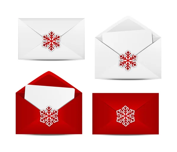 Lettre de Noël — Image vectorielle