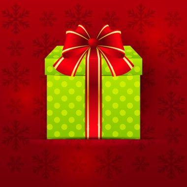 hediye ile kağıt Noel arka plan