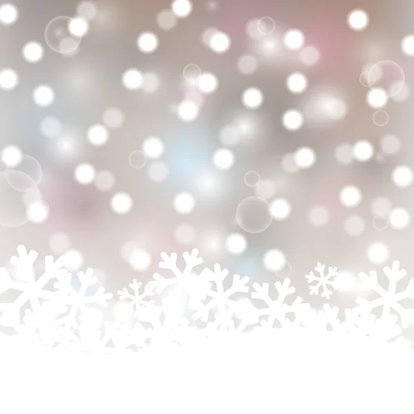 圣诞灯元素的背景 — 图库矢量图片