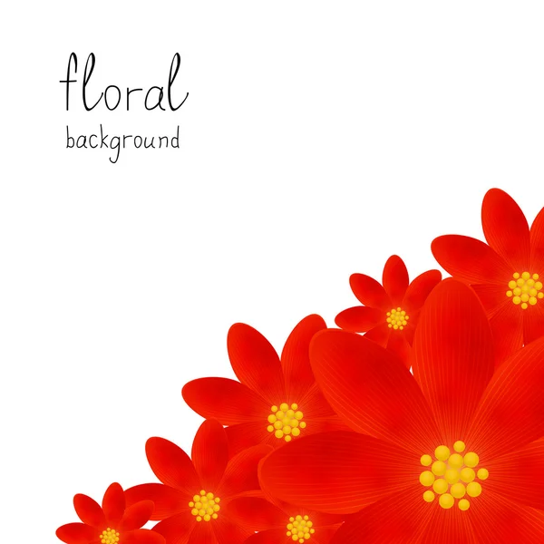 Fundo floral —  Vetores de Stock