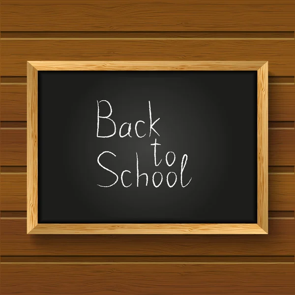 Iskola blackboard — Stock Vector