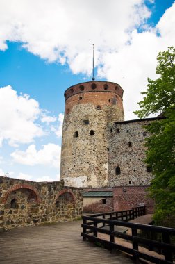 olavinlinna Kalesi, savonlinna, Finlandiya