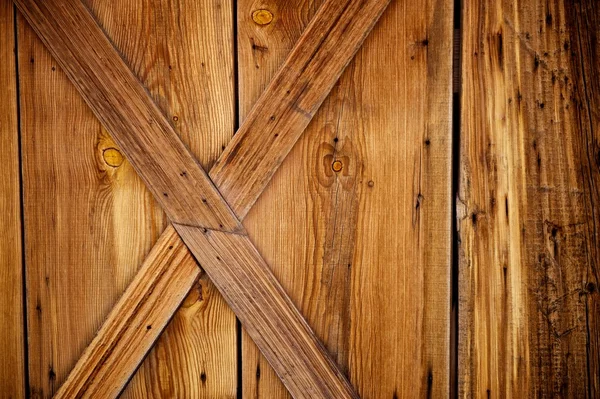 Сарай двері докладно з текстура деревини — стокове фото