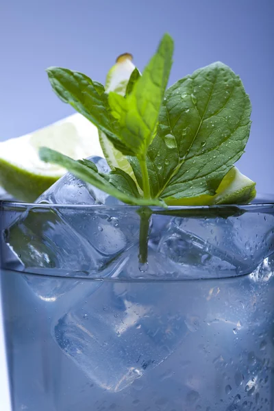 Pić świeży mojito — Zdjęcie stockowe