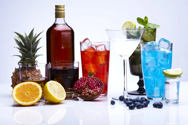 Exotic alcohol drinks — Stock Photo, Image