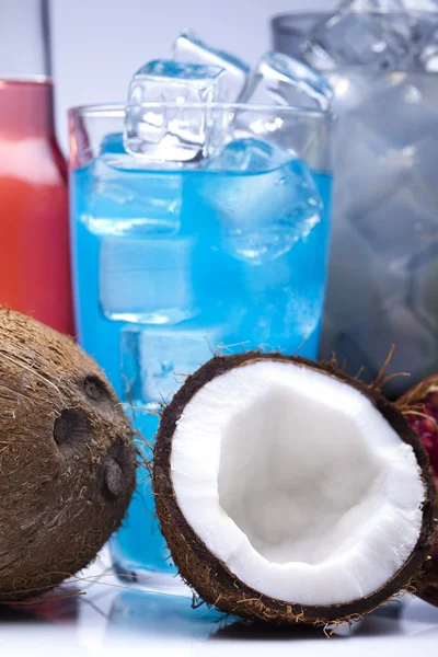 Conjunto de bebidas alcoólicas — Fotografia de Stock