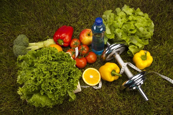 Fitness y vitaminas — Foto de Stock