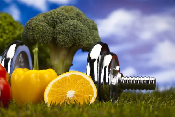 Comida y medición, fitness — Foto de Stock