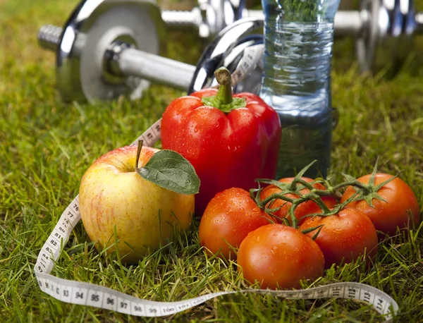 Conceito de estilo de vida saudável, Dieta e fitness — Fotografia de Stock