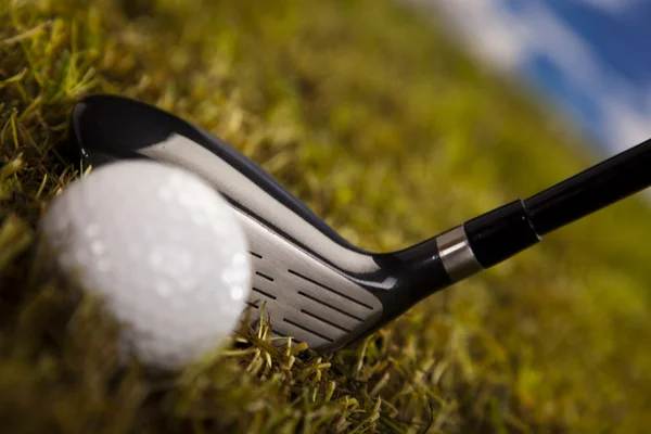 手とゴルフ ボール — ストック写真
