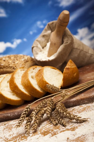 Assortimento di pane al forno — Foto Stock