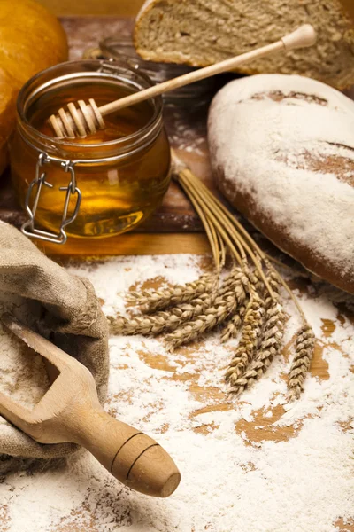 Sortimento de produtos de panificação — Fotografia de Stock