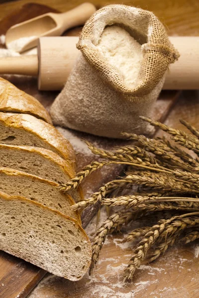 Pekařské zboží, chléb — Stock fotografie