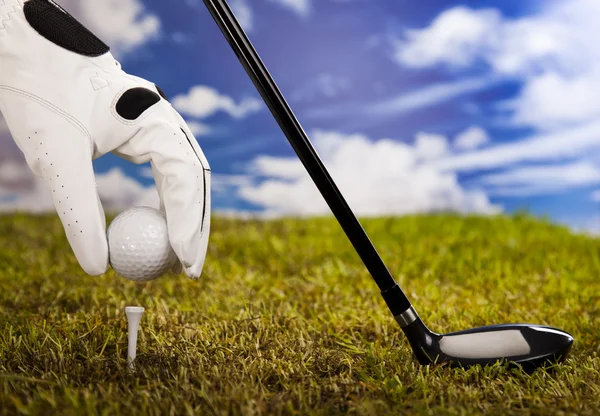 Golf tee — Stock Photo, Image