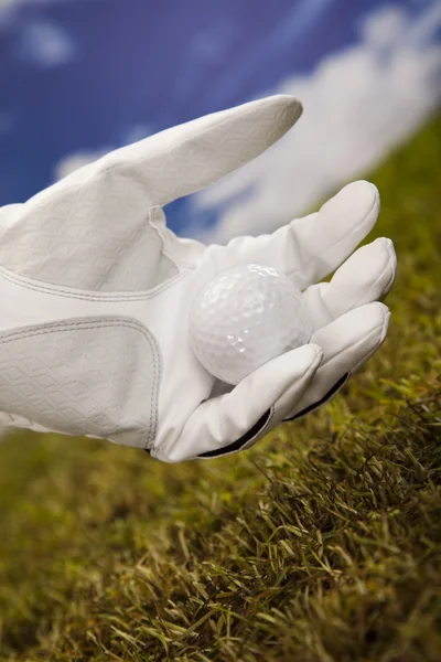 Piłkę ręką i golf — Zdjęcie stockowe