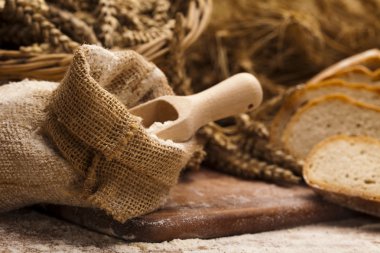 Fırında ekmek çeşitleri.