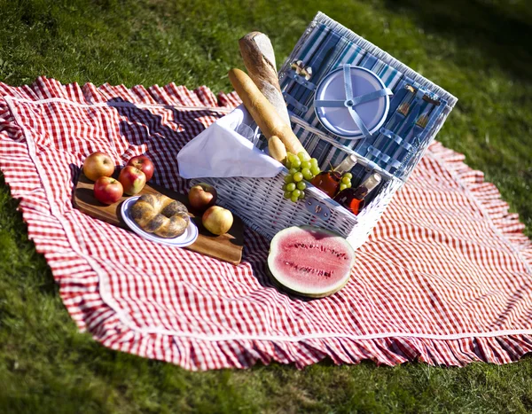 Cesto da picnic — Foto Stock