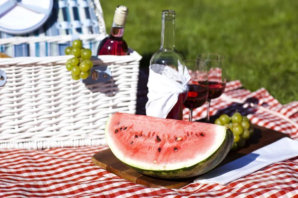 Cesto da picnic — Foto Stock