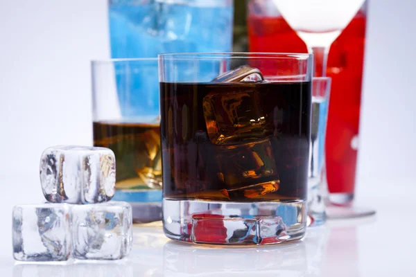 Alcohol drinks set — Stock Photo, Image