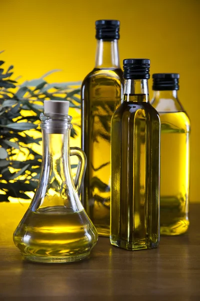 Olivolja flaskor — Stockfoto