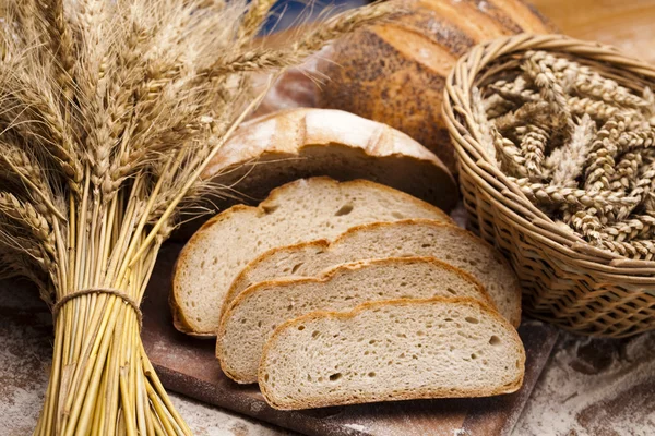 Produtos apoiados, pão — Fotografia de Stock