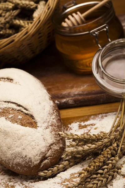 Produtos apoiados, pão — Fotografia de Stock