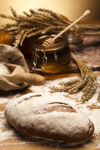 Assortiment van gebakken goederen — Stockfoto