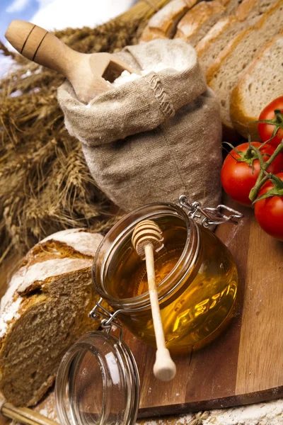 Backwaren, Brot — Stockfoto