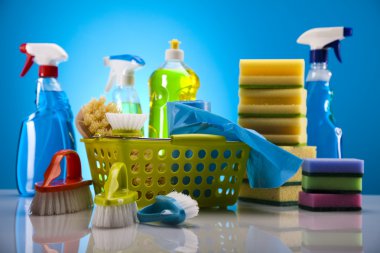 groep van geassorteerde schoonmaken