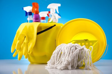 groep van geassorteerde schoonmaken