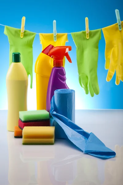Equipo de limpieza — Foto de Stock