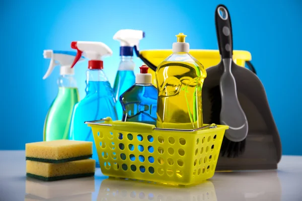 Grupo de limpeza variada — Fotografia de Stock