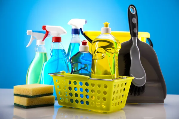 Cleaning supplies — Stock Photo, Image