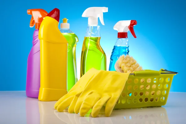 Cleaning supplies — Stock Photo, Image