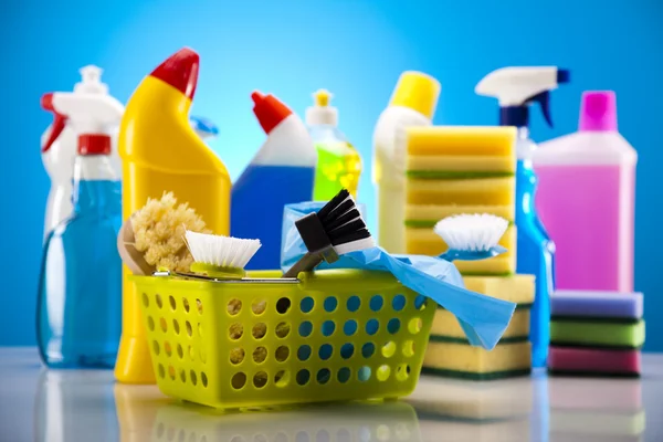 Cleaning supplies — Stock Photo, Image