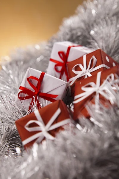 Scatola regalo di Natale — Foto Stock