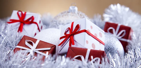 Scatola regalo di Natale — Foto Stock