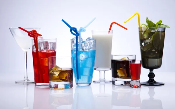 Zestaw napojów alkoholowych — Zdjęcie stockowe
