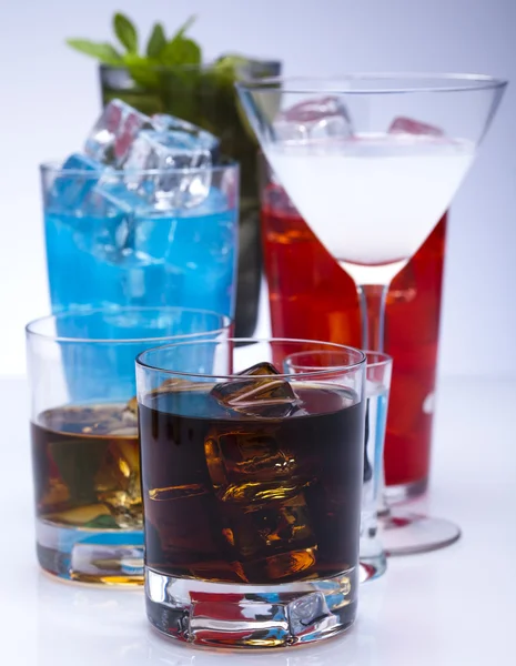 Alcohol drinks set — Stock Photo, Image