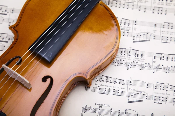 Velho fundo violino — Fotografia de Stock