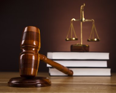 Hukuk ve adalet kavramı, tahta tokmak