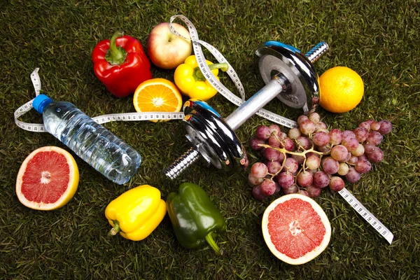 Fitness e vitamine — Foto Stock