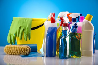 groep van geassorteerde schoonmaken