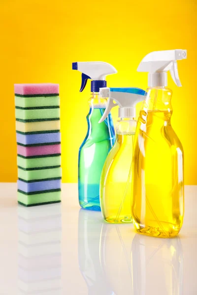 Set of cleaning products — Stock Photo, Image