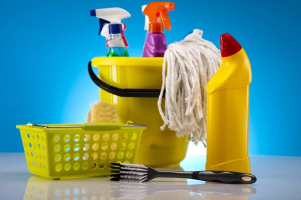 Dom czyszczenia produktu — Zdjęcie stockowe