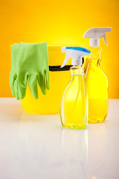 Cleaning supplies — Stock Photo, Image