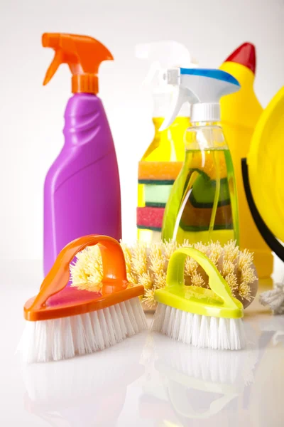 Set of cleaning products — Stock Photo, Image